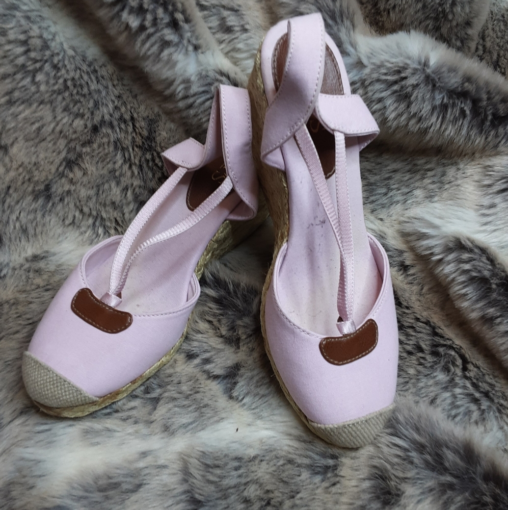 Chaps Espadrille Wedges